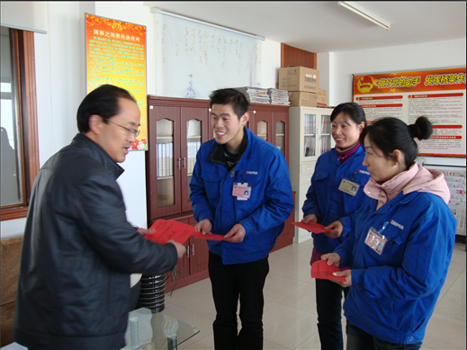 六安開發區工會來索伊電器“送溫暖” 六安開發區工會來索伊電器“送溫暖”